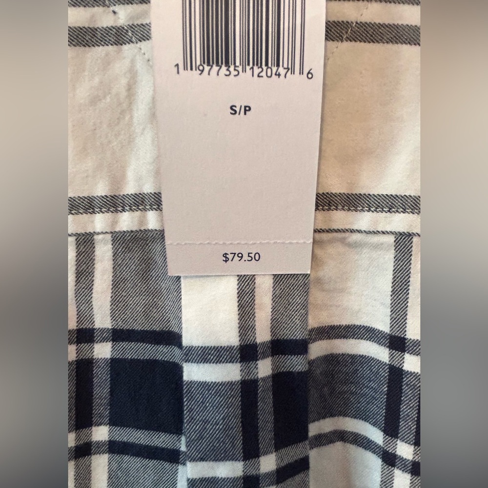 Tommy Hilfiger Men's Regular Fit Plaid Shirt Front Pocket Size Small New - Picture 7 of 12